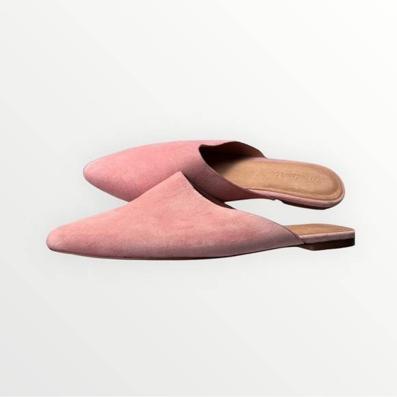 Madewell The Remi Mule in Pink Suede - Picture 9 of 12